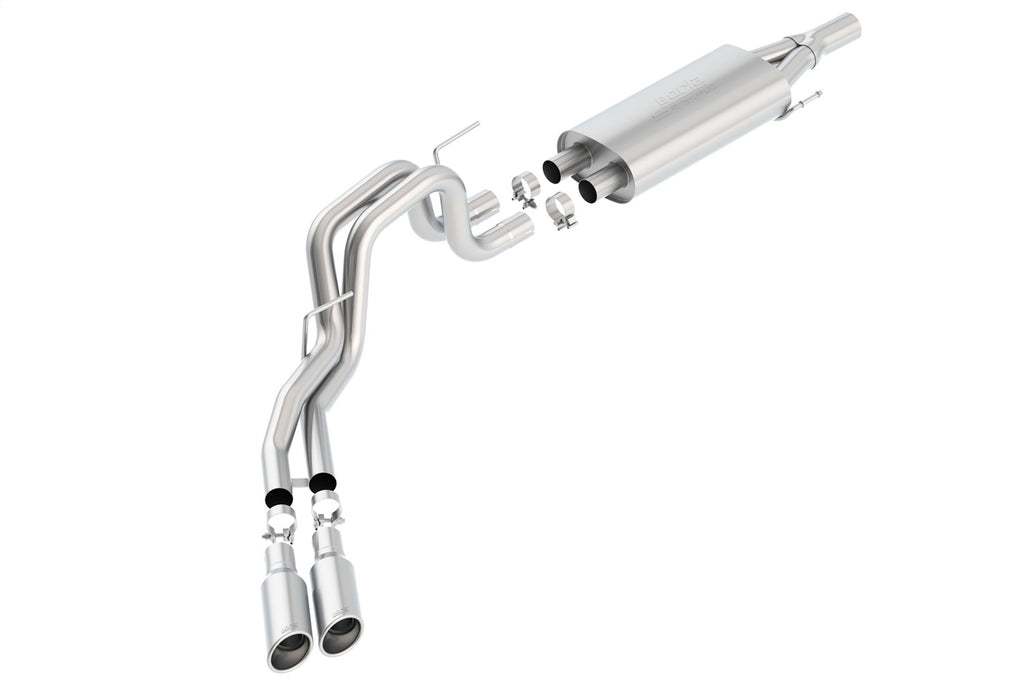 Borla 140383 S-Type Cat-Back Exhaust System Fits 10-14 F-150
