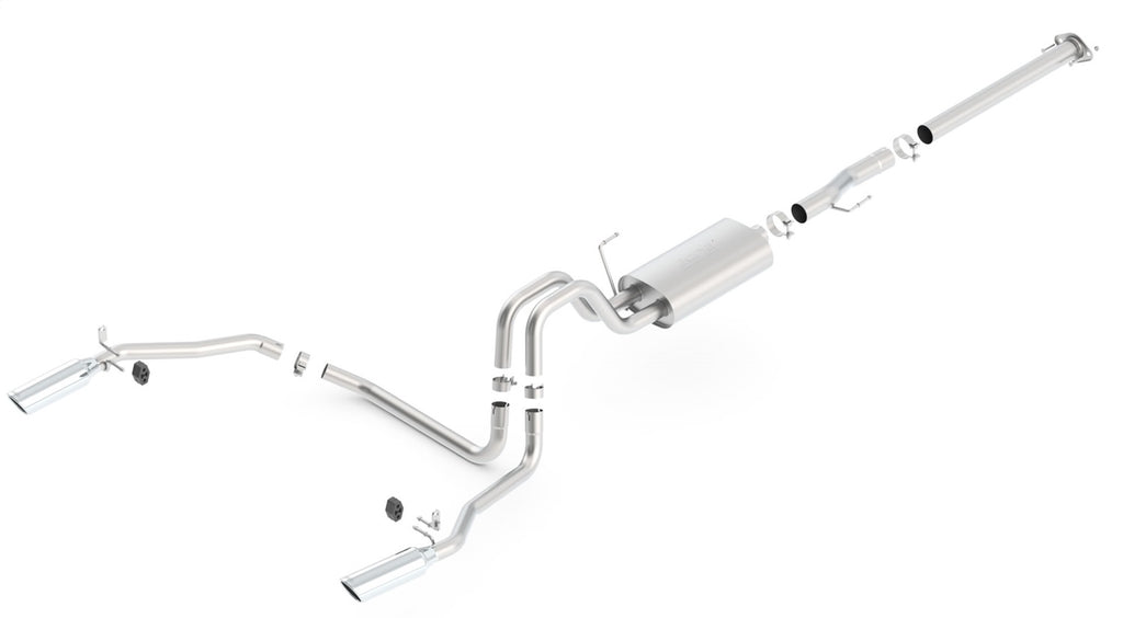 Borla 140438 Touring Cat-Back Exhaust System Fits 11-14 F-150