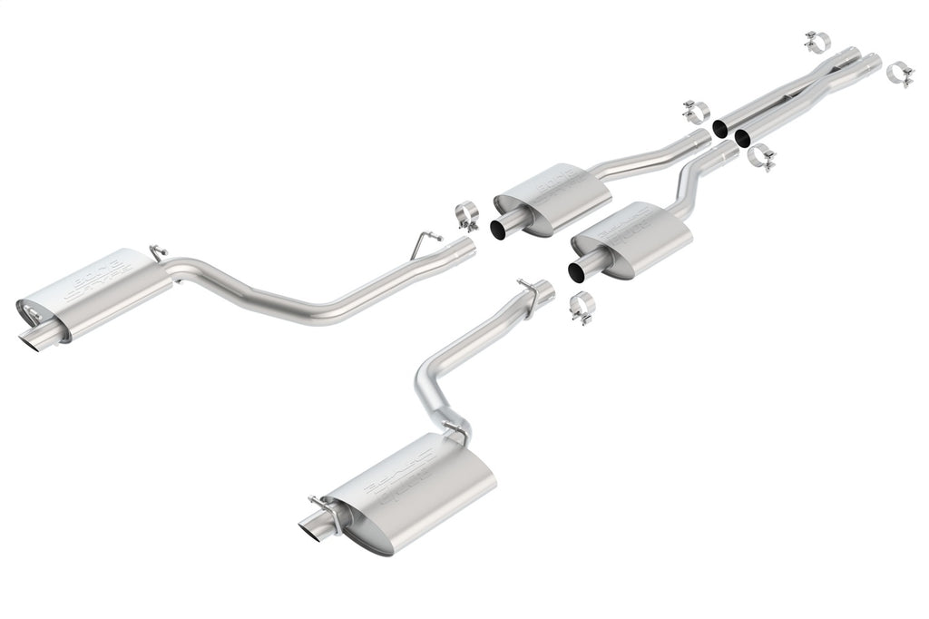 Borla 140443 S-Type Cat-Back Exhaust System Fits 11-14 300 Charger
