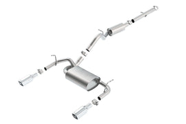 Borla 140460 Touring Cat-Back Exhaust System Fits 12-18 Wrangler (JK)