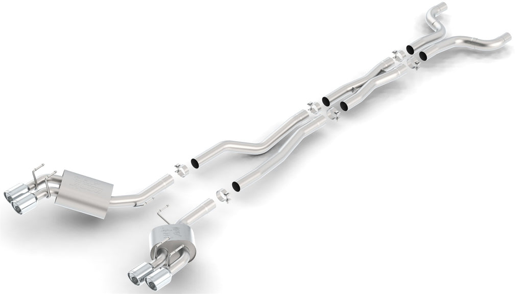 Borla 140495 ATAK Cat-Back Exhaust System Fits 12-15 Camaro