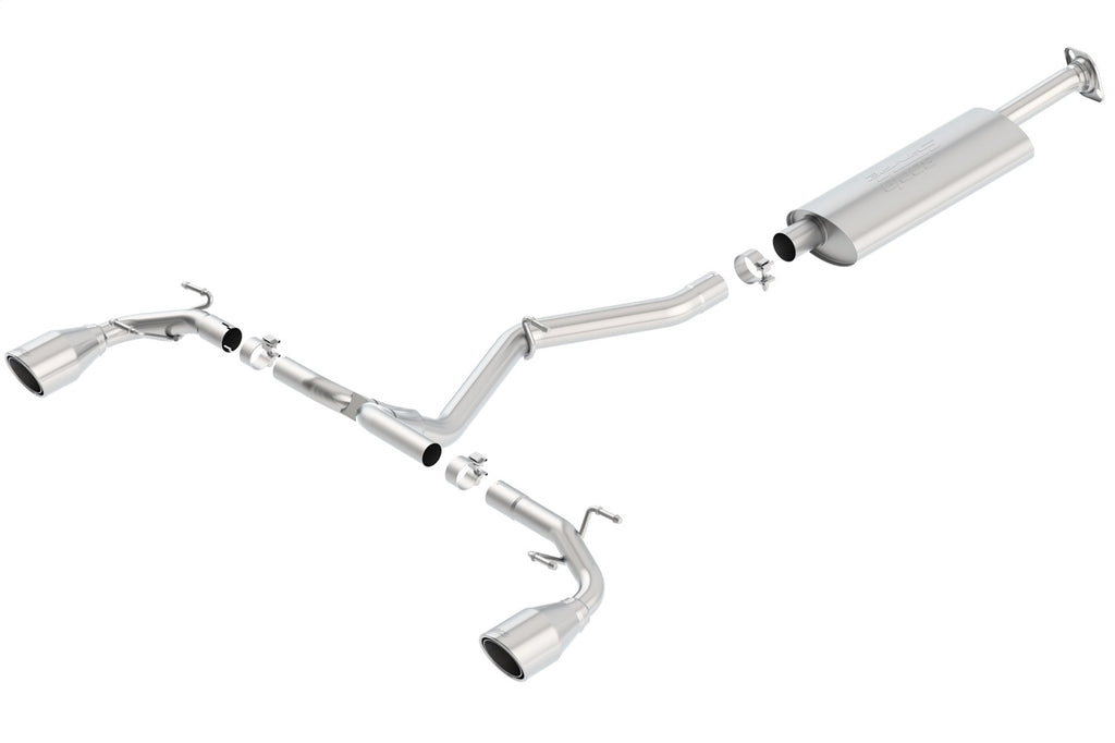 Borla 140496 S-Type Cat-Back Exhaust System Fits 13-20 86 BRZ FR-S