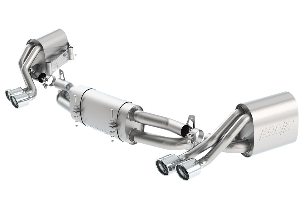 Borla 140524 S-Type Cat-Back Exhaust System Fits 13-16 911
