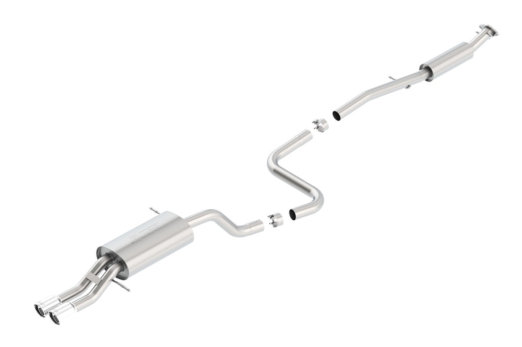 Borla 140525 Touring Cat-Back Exhaust System Fits 14-19 Fiesta