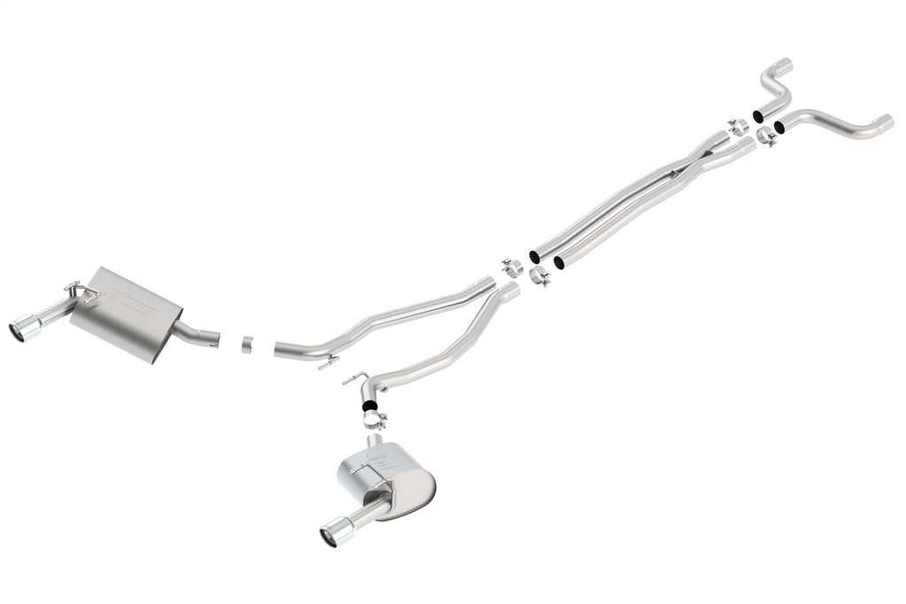 Borla 140526 S-Type Cat-Back Exhaust System Fits 14-15 Camaro