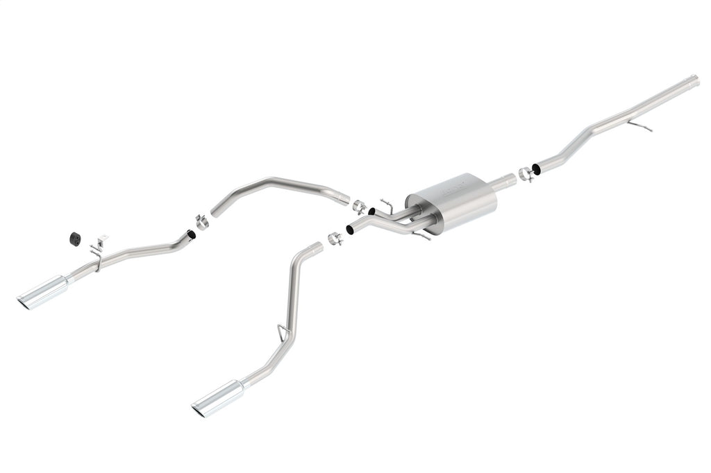 Borla 140539 S-Type Cat-Back Exhaust System Fits Sierra 1500 Silverado 1500