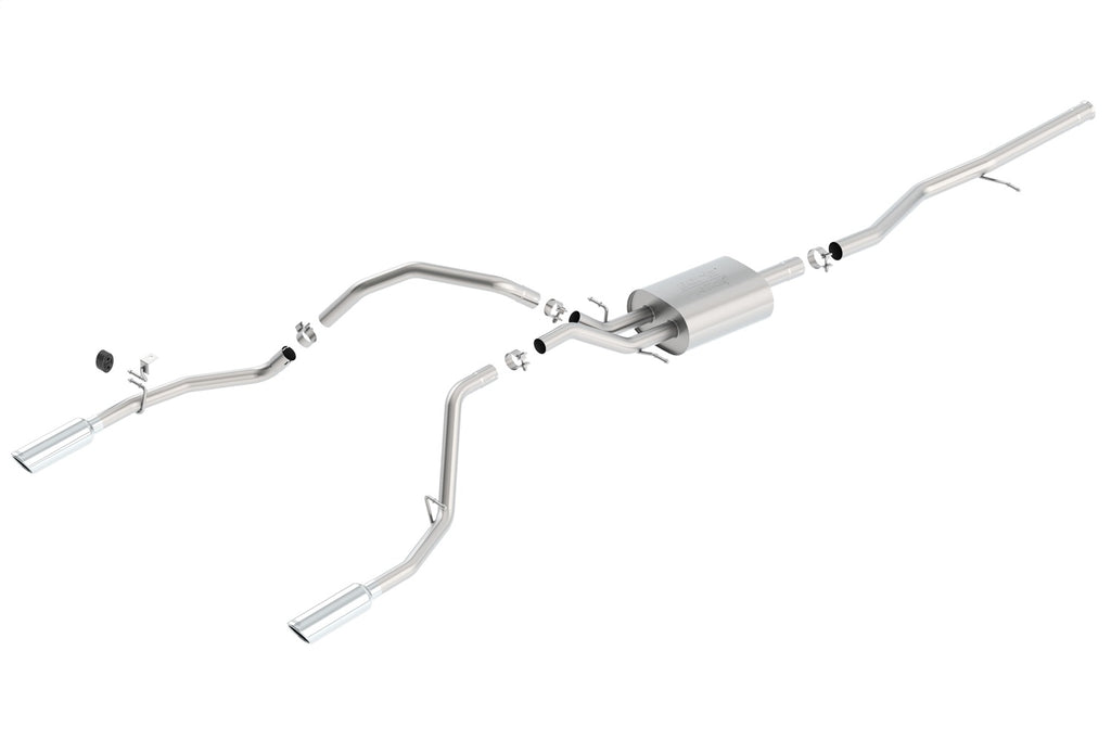 Borla 140540 ATAK Cat-Back Exhaust System Fits Sierra 1500 Silverado 1500