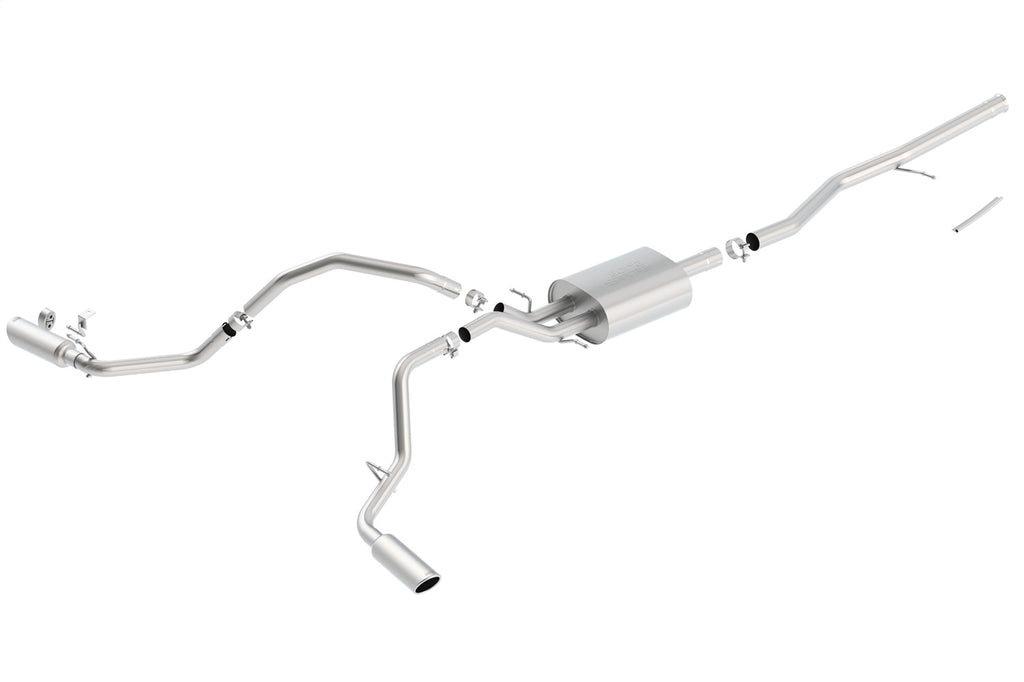 Borla 140548 S-Type Cat-Back Exhaust System Fits Sierra 1500 Silverado 1500