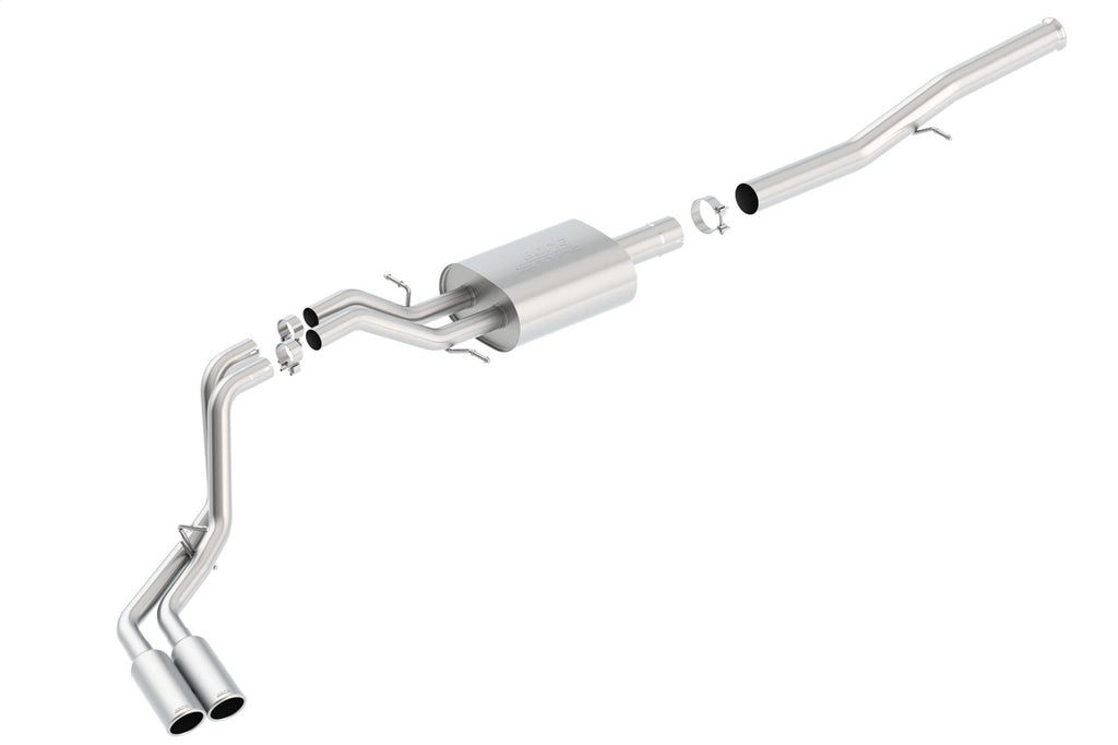 Borla 140576 S-Type Cat-Back Exhaust System Fits Sierra 1500 Silverado 1500