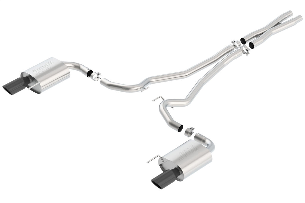 Borla 140590BC S-Type Cat-Back Exhaust System Fits 15-17 Mustang