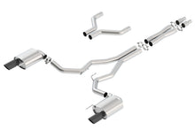 Load image into Gallery viewer, Borla 140629BC S-Type Cat-Back Exhaust System Fits 15-17 Mustang