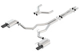 Borla 140630BC ATAK Cat-Back Exhaust System Fits 15-17 Mustang