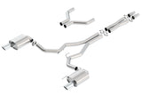 Borla 140630 ATAK Cat-Back Exhaust System Fits 15-17 Mustang