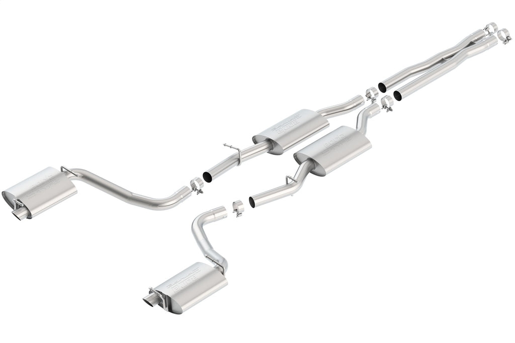 Borla 140636 S-Type Cat-Back Exhaust System Fits 15-22 300 Charger