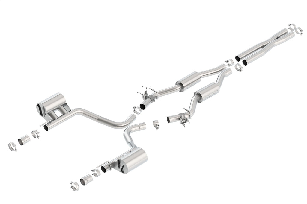 Borla 140670 Touring Cat-Back Exhaust System Fits 15-22 Charger