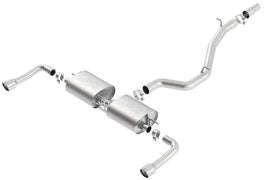Borla 140682 S-Type Cat-Back Exhaust System Fits 15-20 A3 Quattro