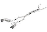 Borla 140687CFBA S-Type Cat-Back Exhaust System Fits 16-22 Camaro