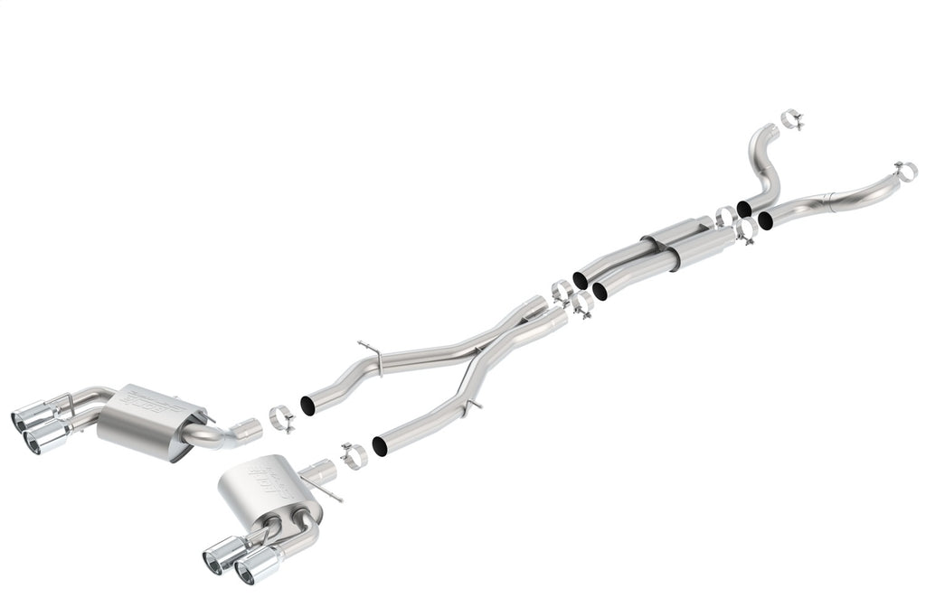 Borla 140687 S-Type Cat-Back Exhaust System Fits 16-24 Camaro