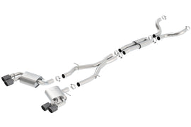 Borla 140688CFBA ATAK Cat-Back Exhaust System Fits 16-24 Camaro