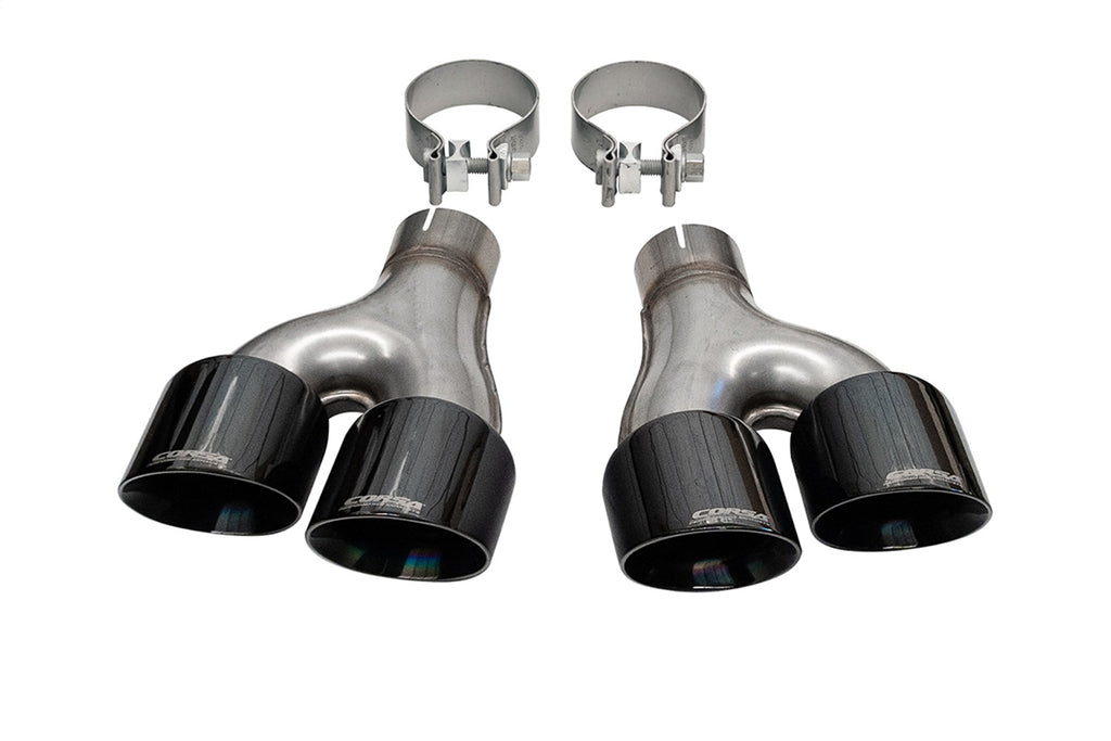 Corsa Performance 14068BLK Exhaust Tip Kit Fits 12-21 Grand Cherokee (WK2)