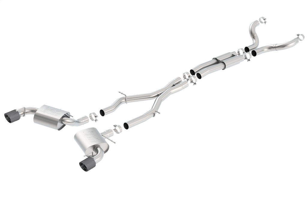 Borla 140690CF ATAK Cat-Back Exhaust System Fits 16-22 Camaro