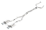 Borla 140692 S-Type Cat-Back Exhaust System Fits 16-19 ATS