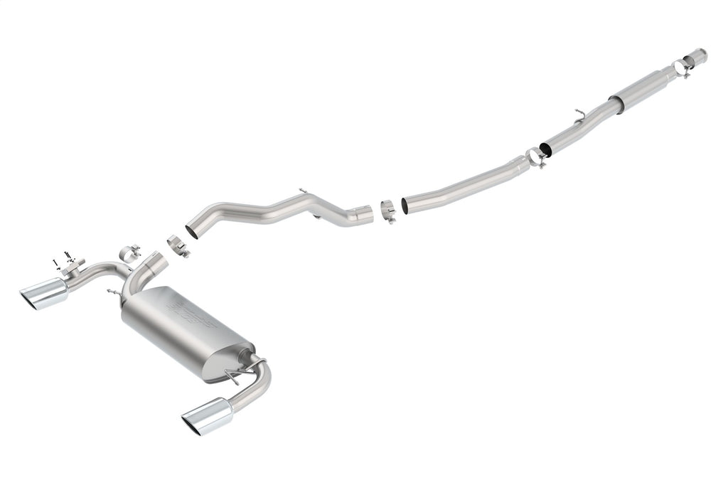 Borla 140702 S-Type Cat-Back Exhaust System Fits 16-18 Focus