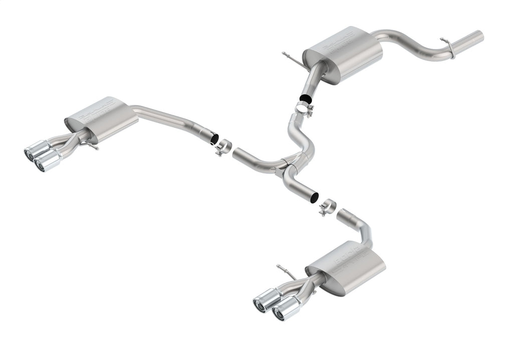 Borla 140705 S-Type Cat-Back Exhaust System Fits 16-18 Passat