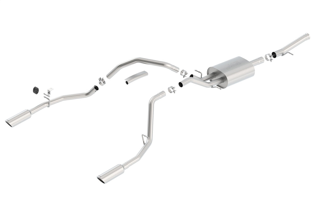 Borla 140717 S-Type Cat-Back Exhaust System Fits Sierra 1500 Silverado 1500