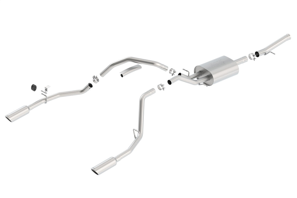 Borla 140718 ATAK Cat-Back Exhaust System Fits Sierra 1500 Silverado 1500
