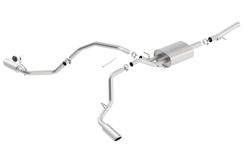 Borla 140719 S-Type Cat-Back Exhaust System Fits Sierra 1500 Silverado 1500