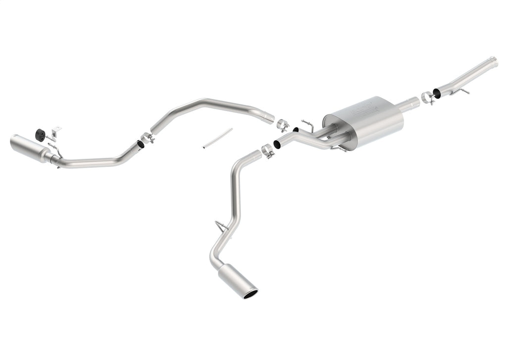 Borla 140720 ATAK Cat-Back Exhaust System Fits Sierra 1500 Silverado 1500