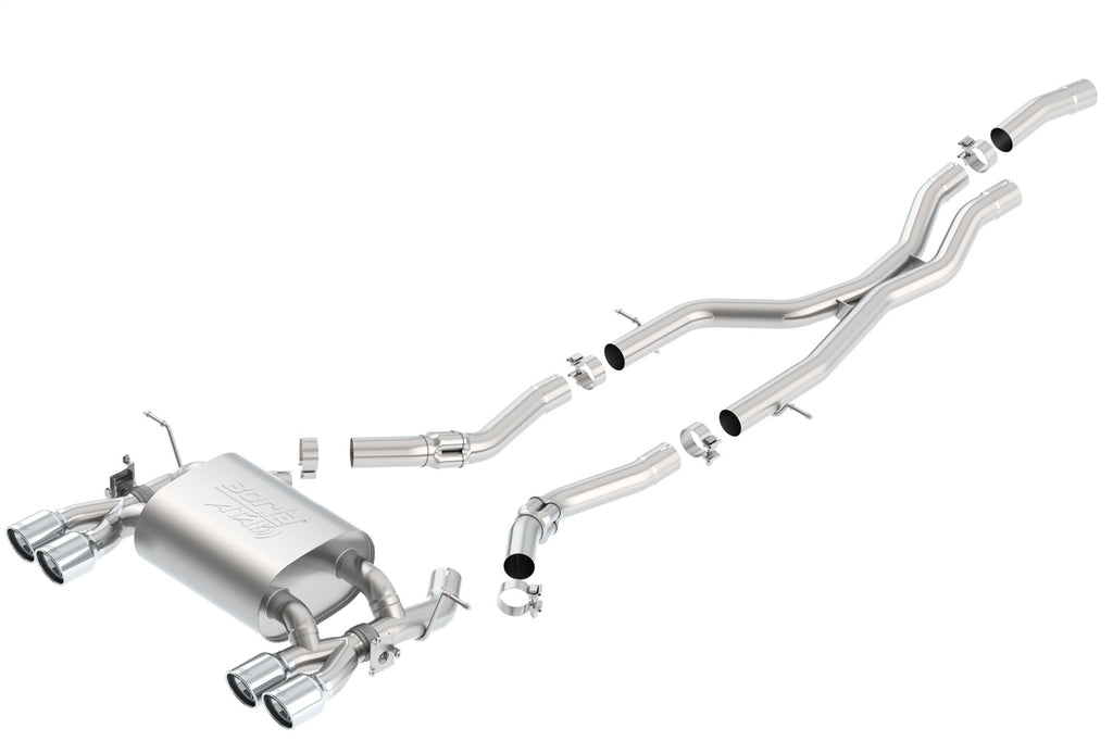 Borla 140731 ATAK Cat-Back Exhaust System Fits 15-20 M3 M4