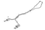 Borla 140740 S-Type Cat-Back Exhaust System Fits 18-22 S4 S5