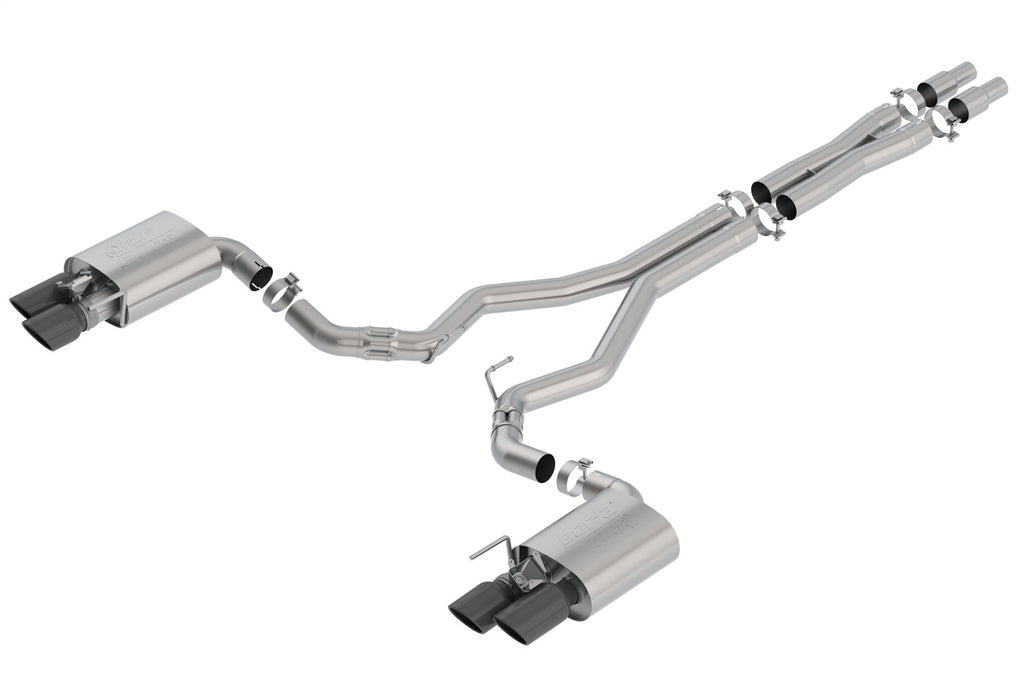 Borla 140743BC ATAK Cat-Back Exhaust System Fits 18-23 Mustang