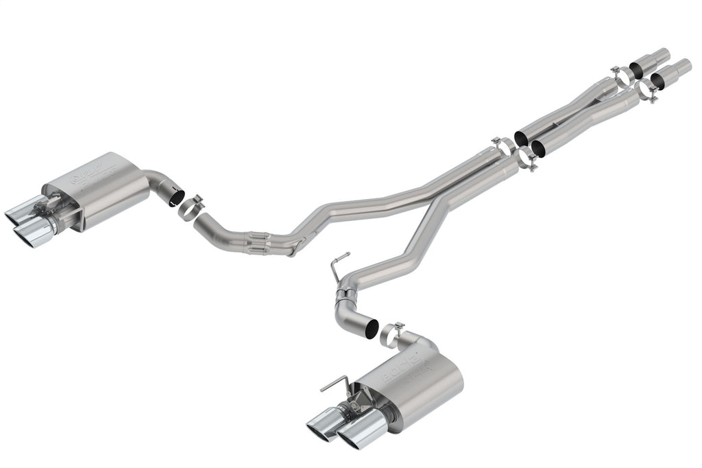Borla 140743 ATAK Cat-Back Exhaust System Fits 18-23 Mustang