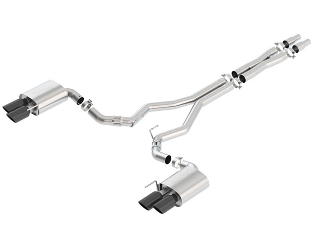 Borla 140746BC ATAK Cat-Back Exhaust System Fits 18-23 Mustang