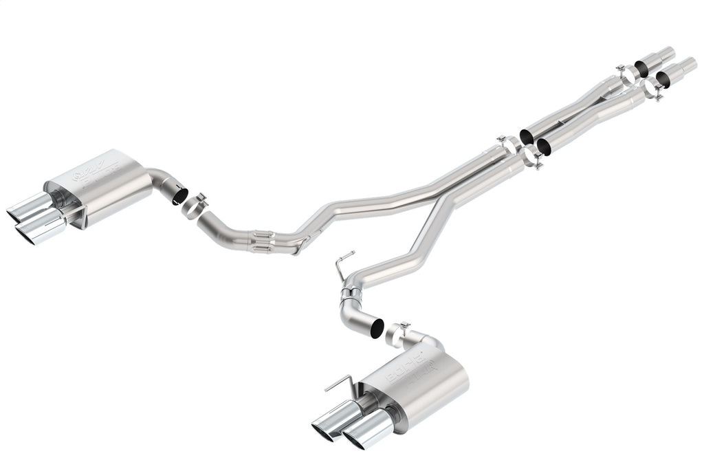 Borla 140746 ATAK Cat-Back Exhaust System Fits 18-23 Mustang