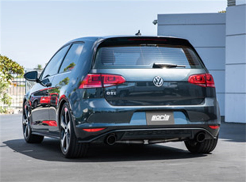 Borla 140750BC S-Type Cat-Back Exhaust System Fits 15-17 GTI