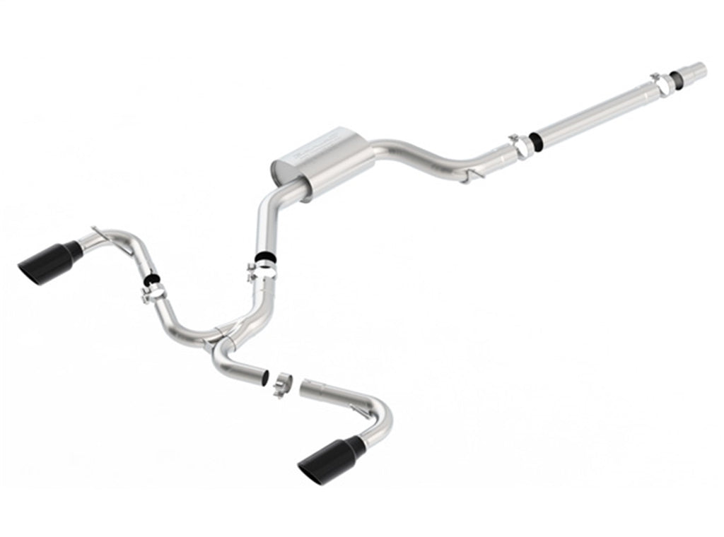 Borla 140750BC S-Type Cat-Back Exhaust System Fits 15-17 GTI
