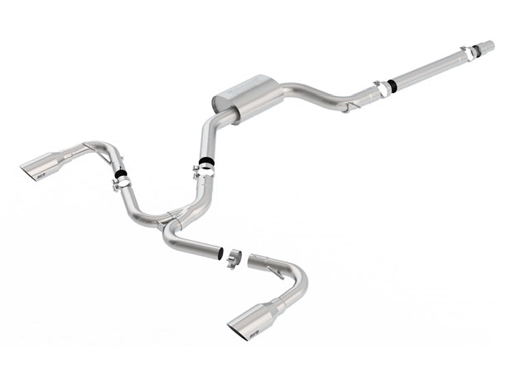 Borla 140751SB S-Type Cat-Back Exhaust System Fits 18-21 GTI