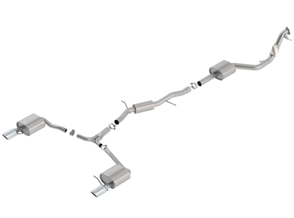 Borla 140759 ATAK Cat-Back Exhaust System Fits 17-19 A4 allroad