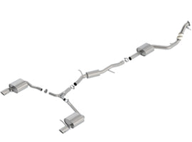 Borla 140761SB S-Type Cat-Back Exhaust System Fits 17-19 A4 Quattro