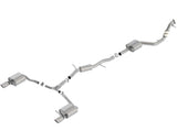 Borla 140761SB S-Type Cat-Back Exhaust System Fits 17-19 A4 Quattro