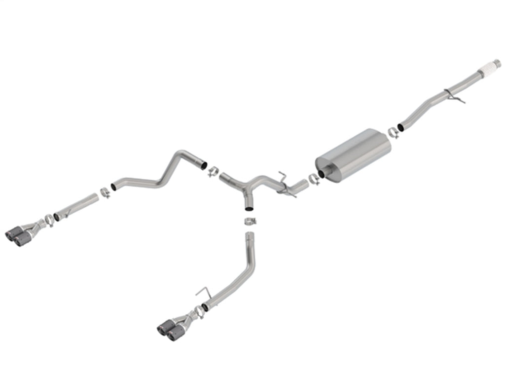 Borla 140768CF Touring Cat-Back Exhaust System