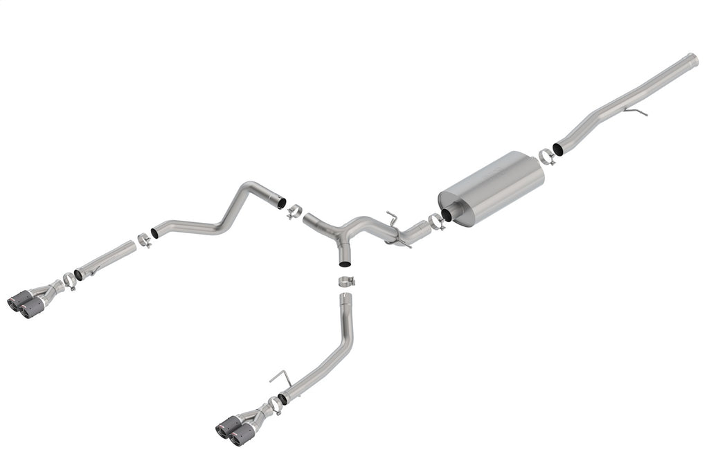 Borla 140772CF Touring Cat-Back Exhaust System
