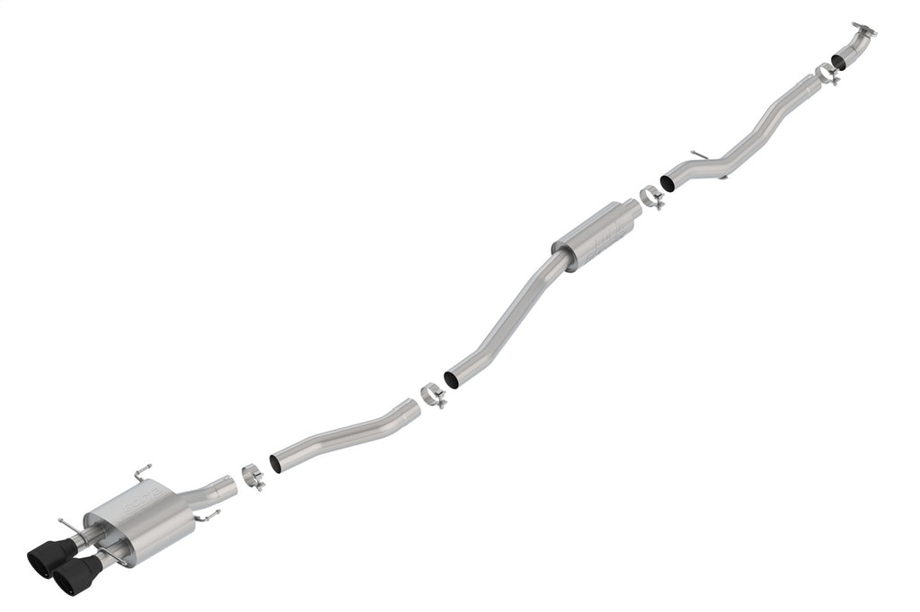Borla 140777CB S-Type Cat-Back Exhaust System Fits 17-20 Civic