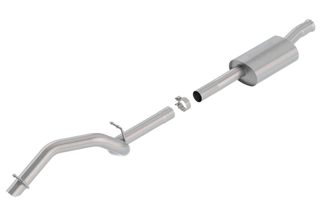 Borla 140787 S-Type Cat-Back Exhaust System Fits 18-24 Wrangler (JL)