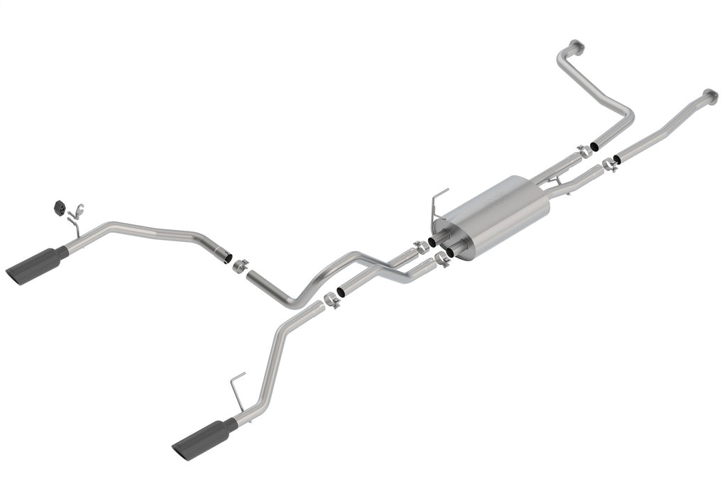 Borla 140796BC S-Type Cat-Back Exhaust System Fits 17-24 TITAN