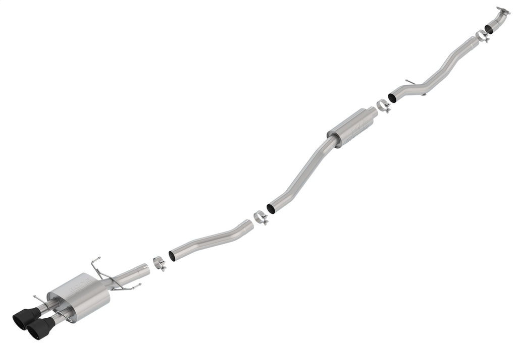 Borla 140803CB S-Type Cat-Back Exhaust System Fits 17-20 Civic